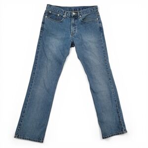 Polo Ralph Lauren Weekender Jeans Women 8x31 Blue Straight Leg Mid Rise